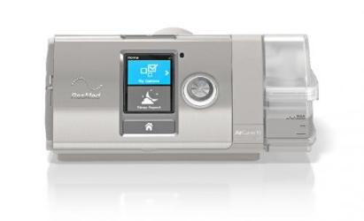 imagem ilustrativa CPAP AirCurve 10 - Binível